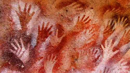 ציורי ידיים-מלפני 40,000 שנה