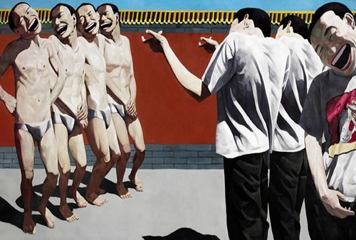 אמנות הצחוק ההיסטרי מול המציאות המפחידה-הוצאה להורג-יו מינג'ון.