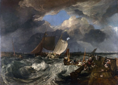 שקיעתה של ספינת העבדים-ויליאם טרנר