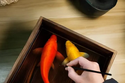 ציור ריאליסטי תלת ממדי באפוקסי