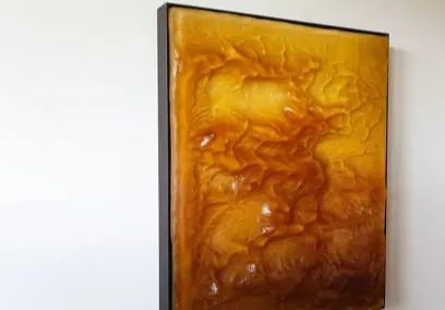 ציור שקוף תלת ממדי באפוקסי-הסדנה לתהליכים יצירתיים