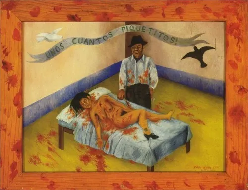 פרידה קאלו - A Few Small Nips, 1935