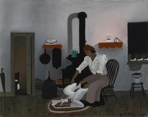 הוראס פיפין, אמירת תפילות, 1943
