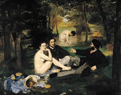 Le Déjeuner sur l'herbe-אדוארד מאנה
