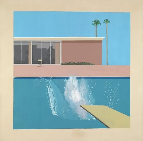 דויד הוקני - A Bigger Splash (1967)