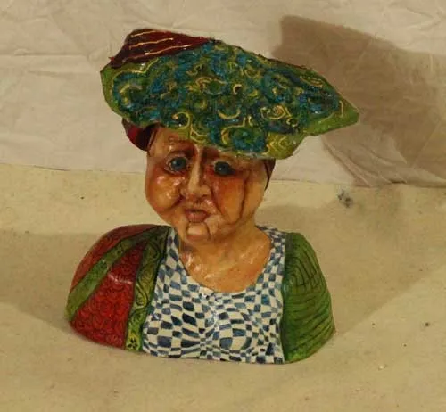 פיסול בחימר ואפוקסי — הדס