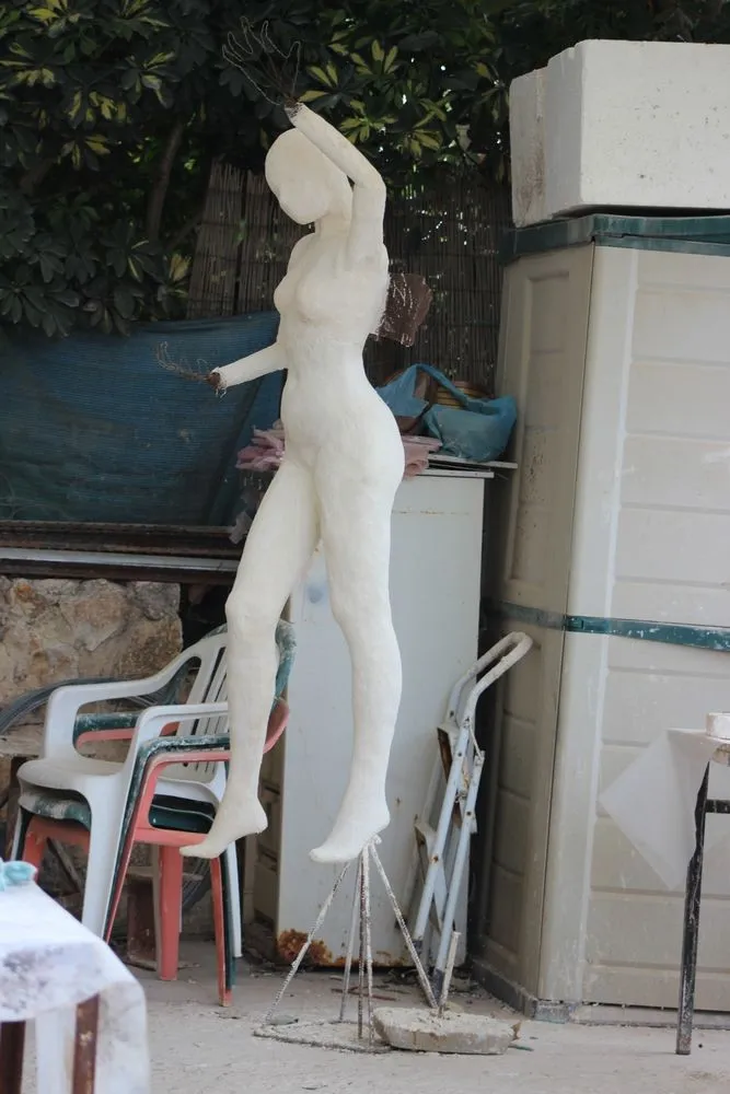 סדנת פיסול בשוהם — פיסול בבטון
