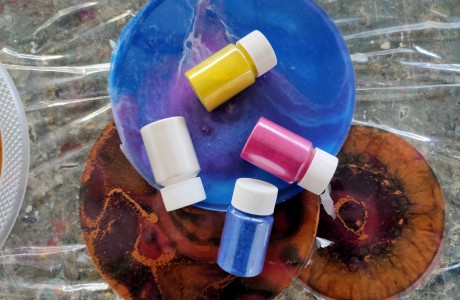 צבעי אפוקסי אטומים — פסטות, סט 100 גרם